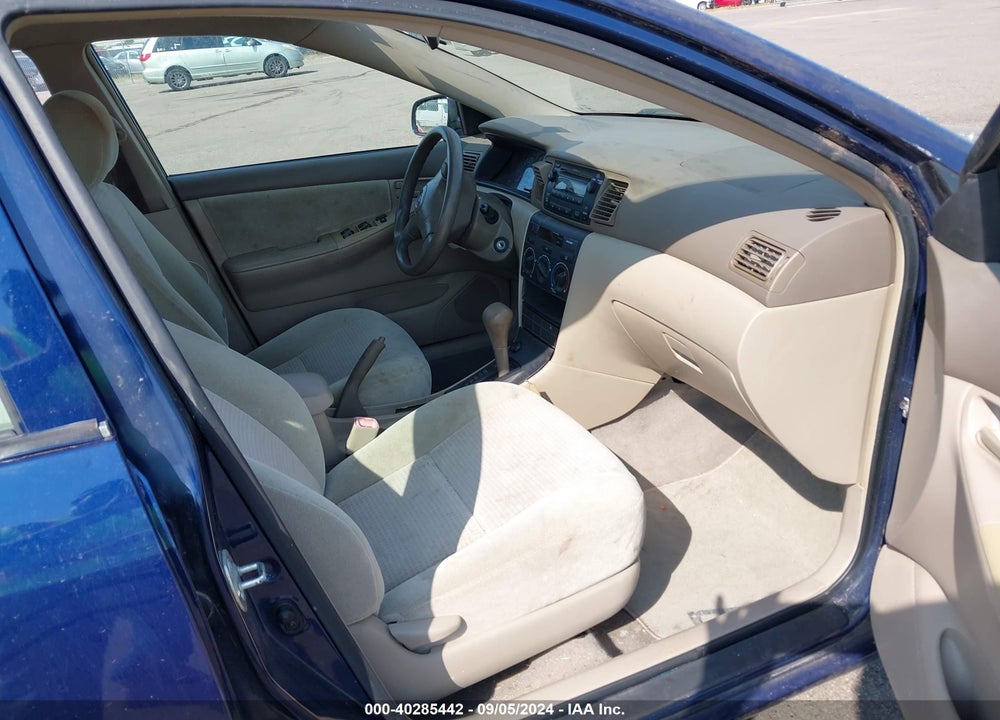 2008 TOYOTA COROLLA CE VIN: 2T1BR32E38C922580