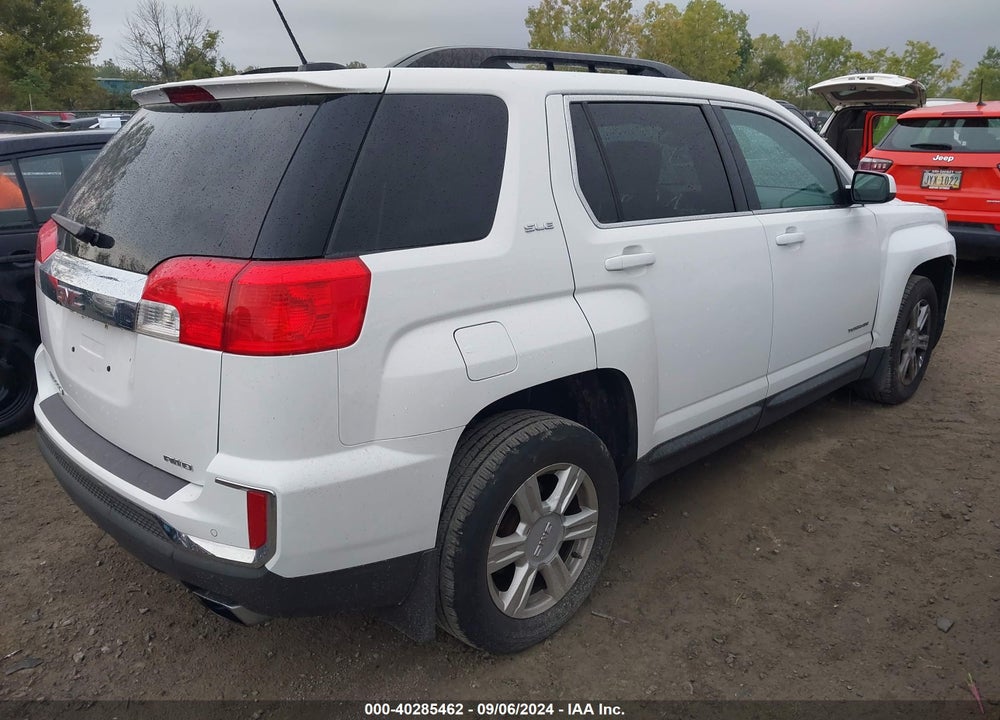 2016 GMC TERRAIN SLE-2 VIN: 2GKFLTE38G6188018