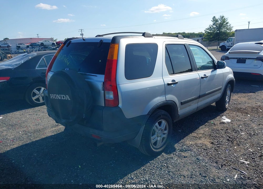 2004 HONDA CR-V EX VIN: SHSRD78884U241206