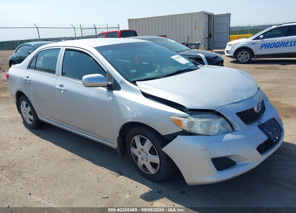 2009 TOYOTA COROLLA LE VIN: JTDBL40E699027358