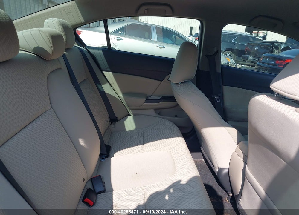 2014 HONDA CIVIC LX VIN: 19XFB2F57EE052873