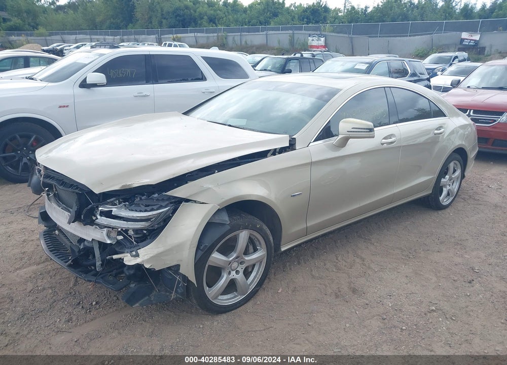 2012 MERCEDES-BENZ CLS 550 4MATIC VIN: WDDLJ9BB1CA024325
