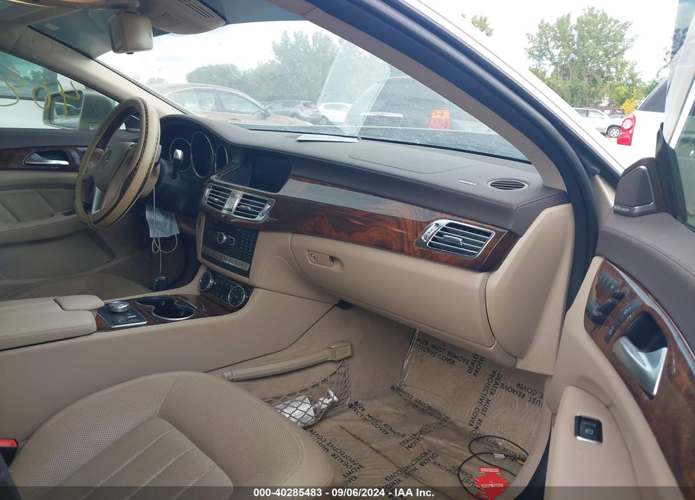 2012 MERCEDES-BENZ CLS 550 4MATIC VIN: WDDLJ9BB1CA024325