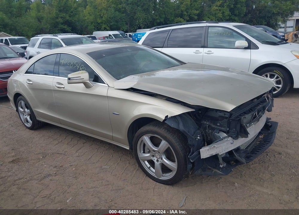 2012 MERCEDES-BENZ CLS 550 4MATIC VIN: WDDLJ9BB1CA024325