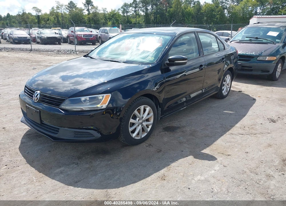 2012 VOLKSWAGEN JETTA VIN: 3VWDP7AJ1CM400953