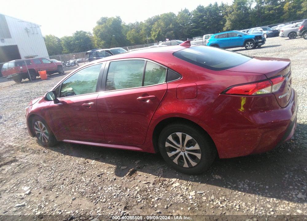 2022 TOYOTA COROLLA HYBRID LE VIN: JTDEAMDE3NJ059562