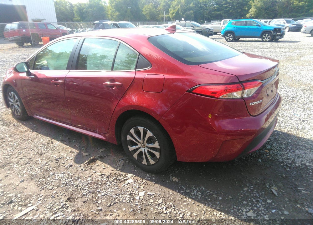 2022 TOYOTA COROLLA HYBRID LE VIN: JTDEAMDE3NJ059562