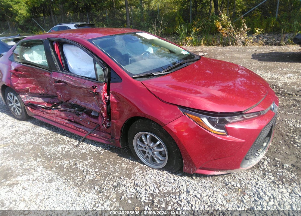2022 TOYOTA COROLLA HYBRID LE VIN: JTDEAMDE3NJ059562