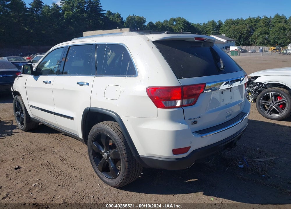 2012 JEEP GRAND CHEROKEE OVERLAND VIN: 1C4RJFCT9CC328887