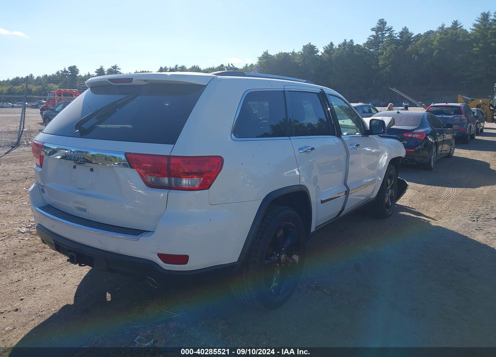 2012 JEEP GRAND CHEROKEE OVERLAND VIN: 1C4RJFCT9CC328887