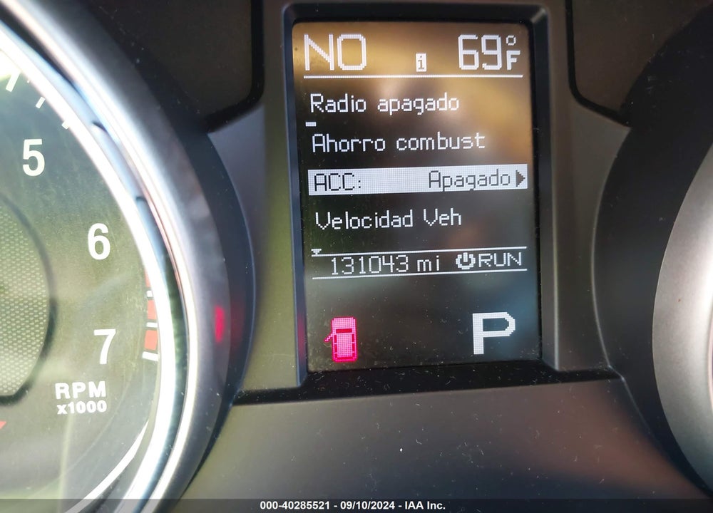 2012 JEEP GRAND CHEROKEE OVERLAND VIN: 1C4RJFCT9CC328887