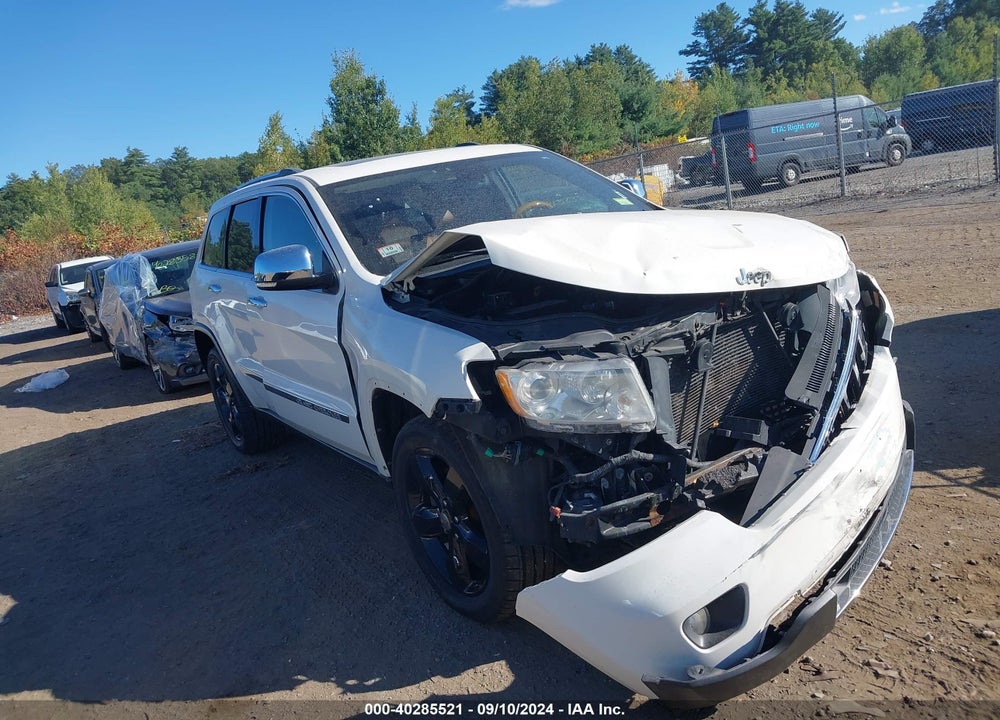 2012 JEEP GRAND CHEROKEE OVERLAND VIN: 1C4RJFCT9CC328887