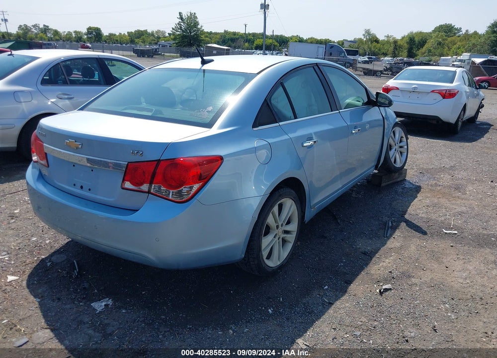 2011 CHEVROLET CRUZE LTZ VIN: 1G1PH5S90B7161287