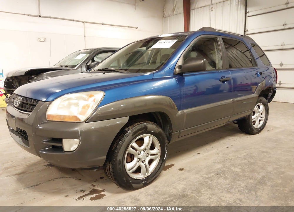 2007 KIA SPORTAGE LX V6 VIN: KNDJF723477324864
