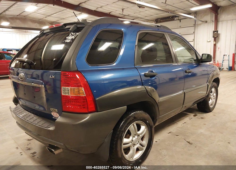 2007 KIA SPORTAGE LX V6 VIN: KNDJF723477324864