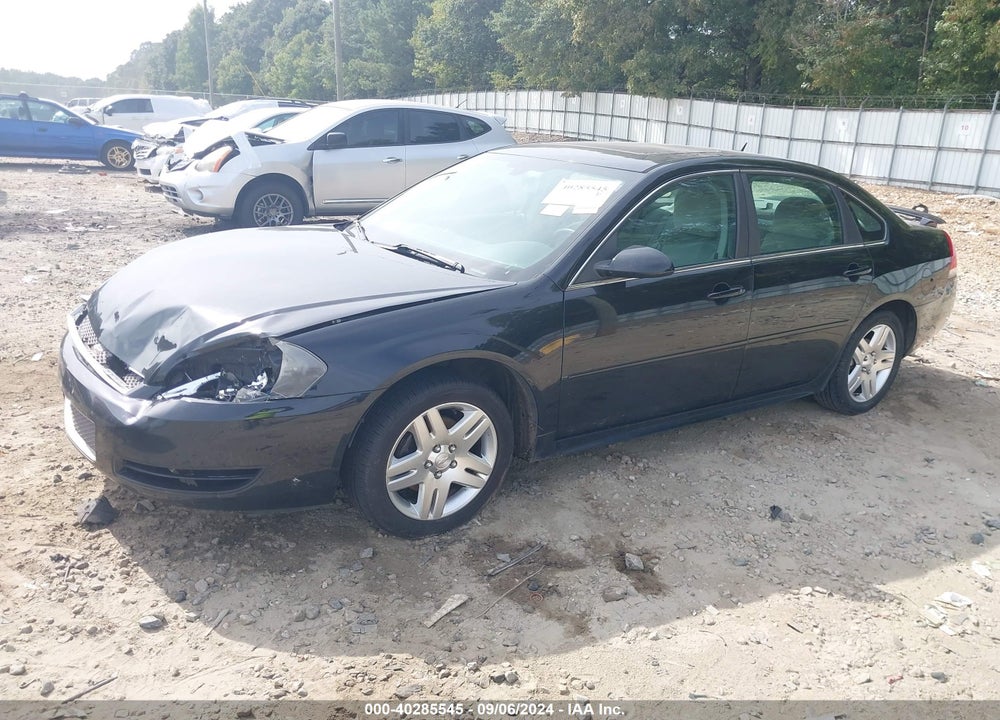 2012 CHEVROLET IMPALA LT VIN: 2G1WG5E38C1236211