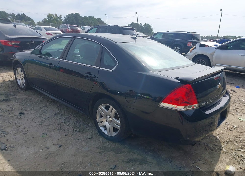2012 CHEVROLET IMPALA LT VIN: 2G1WG5E38C1236211