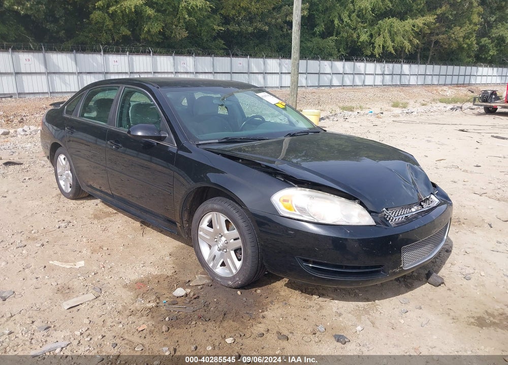 2012 CHEVROLET IMPALA LT VIN: 2G1WG5E38C1236211