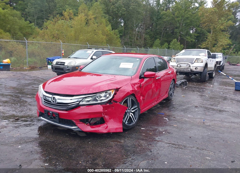 2017 HONDA ACCORD SPORT SE VIN: 1HGCR2F13HA194562