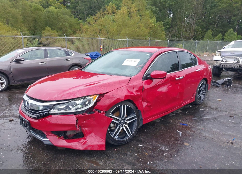 2017 HONDA ACCORD SPORT SE VIN: 1HGCR2F13HA194562