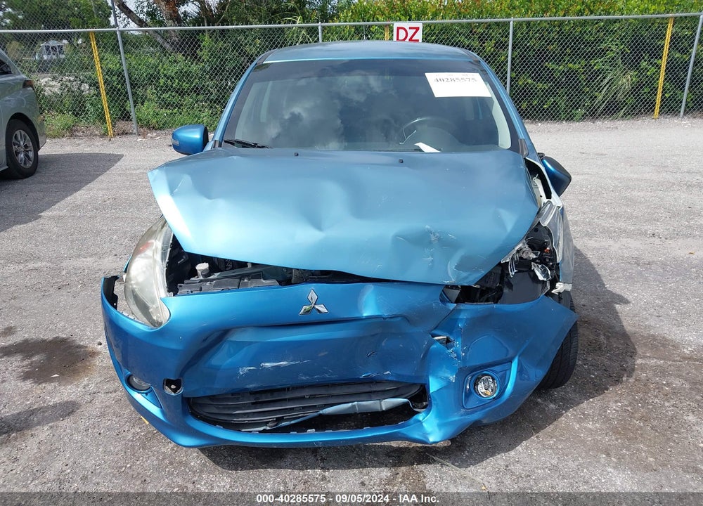 2015 MITSUBISHI MIRAGE ES VIN: ML32A4HJ2FH033766
