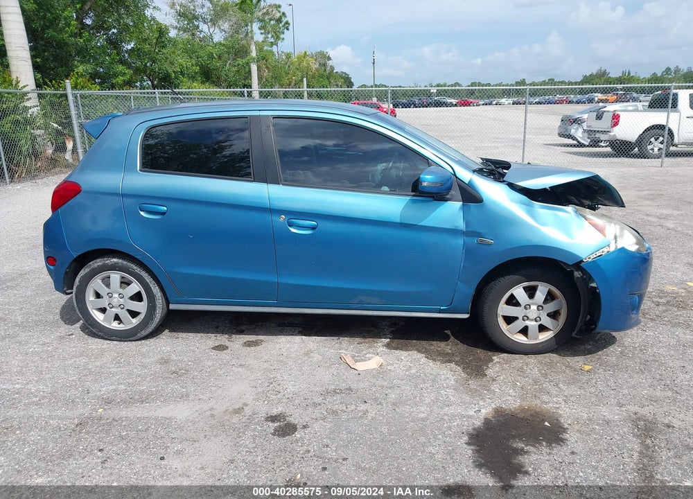 2015 MITSUBISHI MIRAGE ES VIN: ML32A4HJ2FH033766