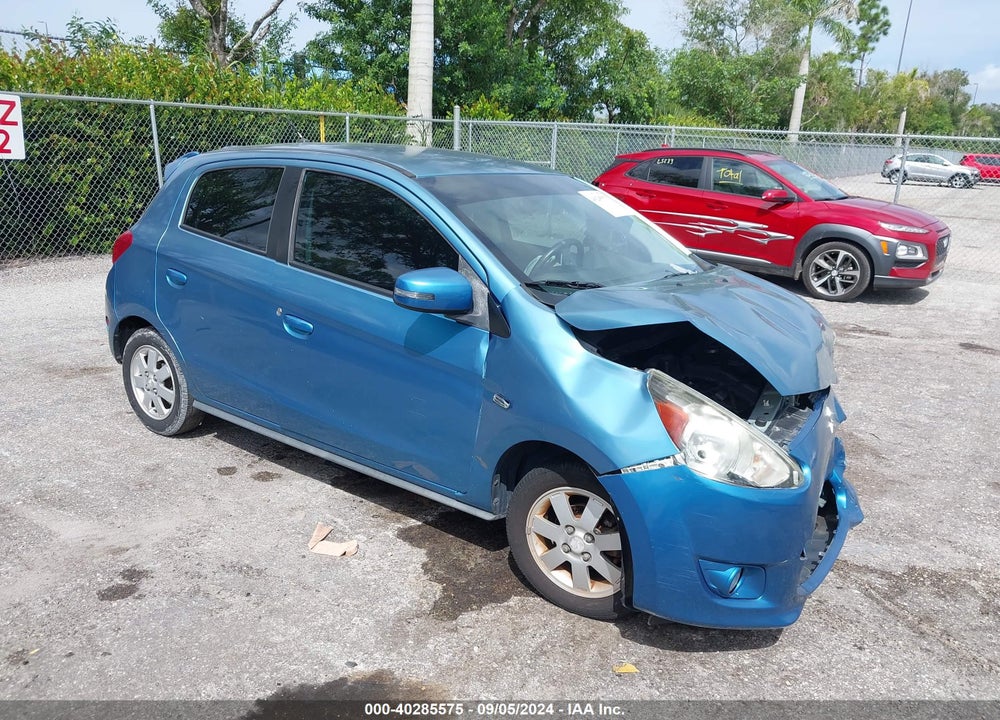 2015 MITSUBISHI MIRAGE ES VIN: ML32A4HJ2FH033766