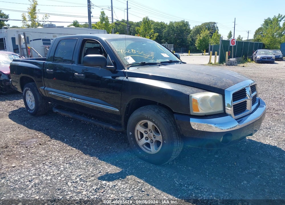 2005 DODGE DAKOTA LARAMIE VIN: 1D3HE58K05S297989