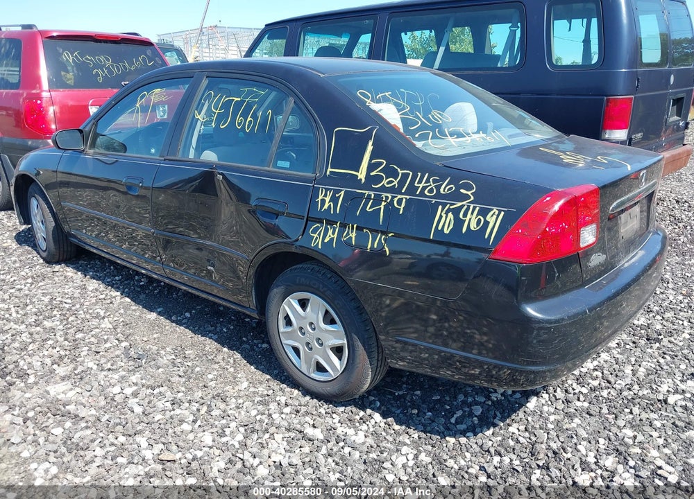 2003 HONDA CIVIC LX VIN: 2HGES16523H548060
