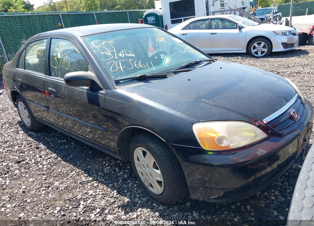 2003 HONDA CIVIC LX VIN: 2HGES16523H548060