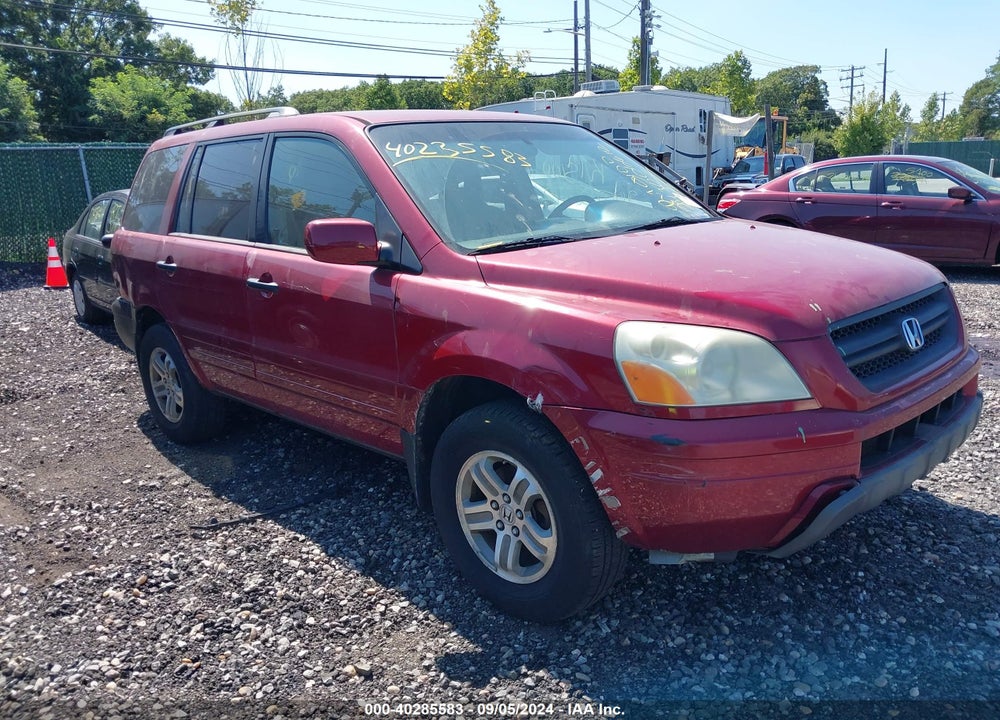 2005 HONDA PILOT VIN: 5FNYF18455B049136