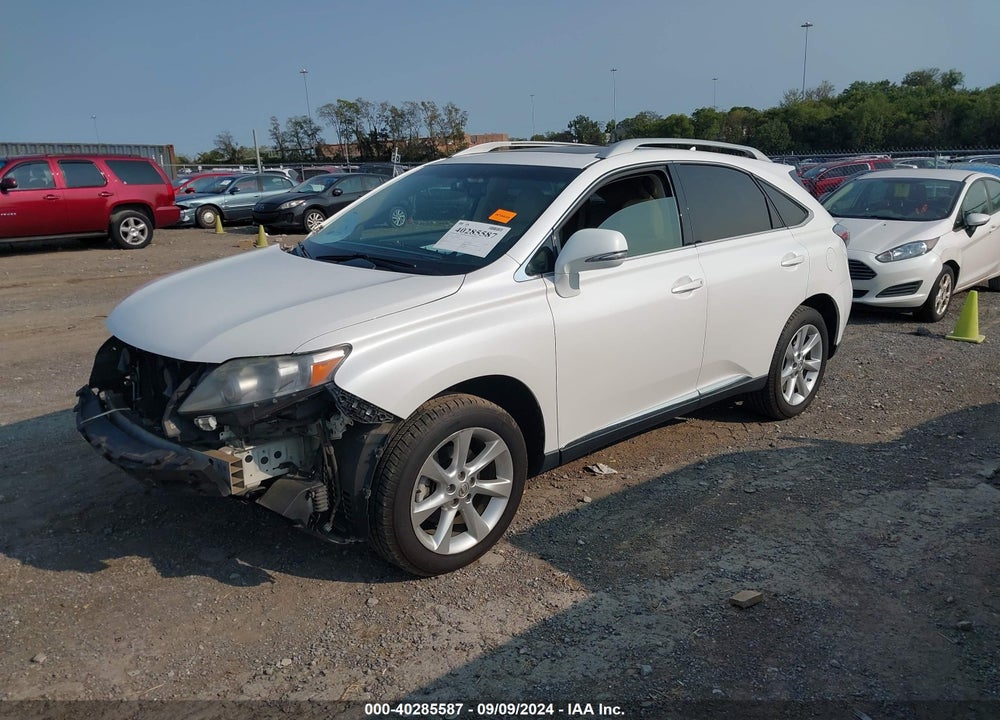2011 LEXUS RX 350 VIN: 2T2BK1BA9BC080465