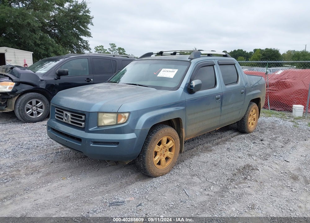 2007 HONDA RIDGELINE RTS VIN: 2HJYK16477H500381