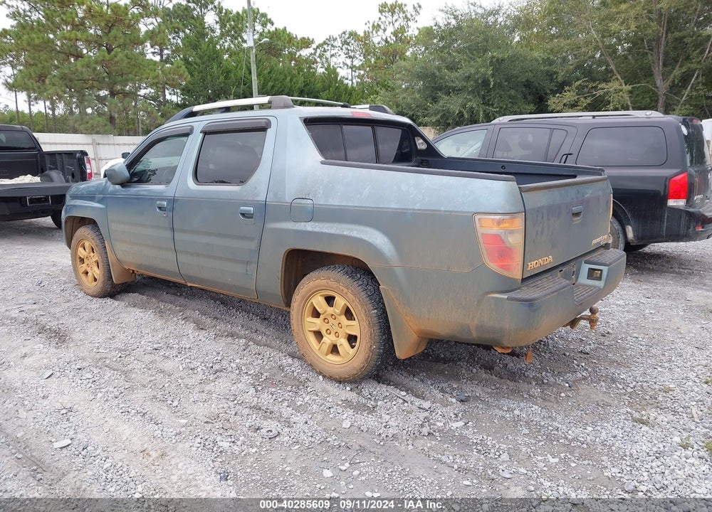 2007 HONDA RIDGELINE RTS VIN: 2HJYK16477H500381