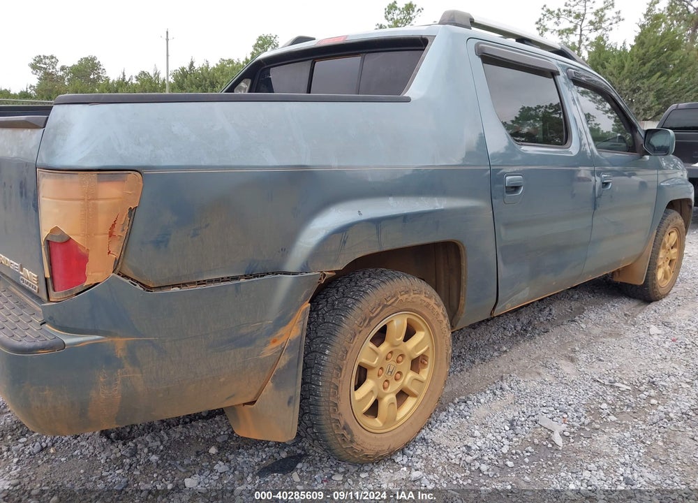 2007 HONDA RIDGELINE RTS VIN: 2HJYK16477H500381