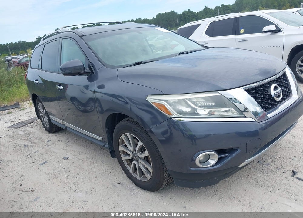 2014 NISSAN PATHFINDER SL VIN: 5N1AR2MN1EC645804