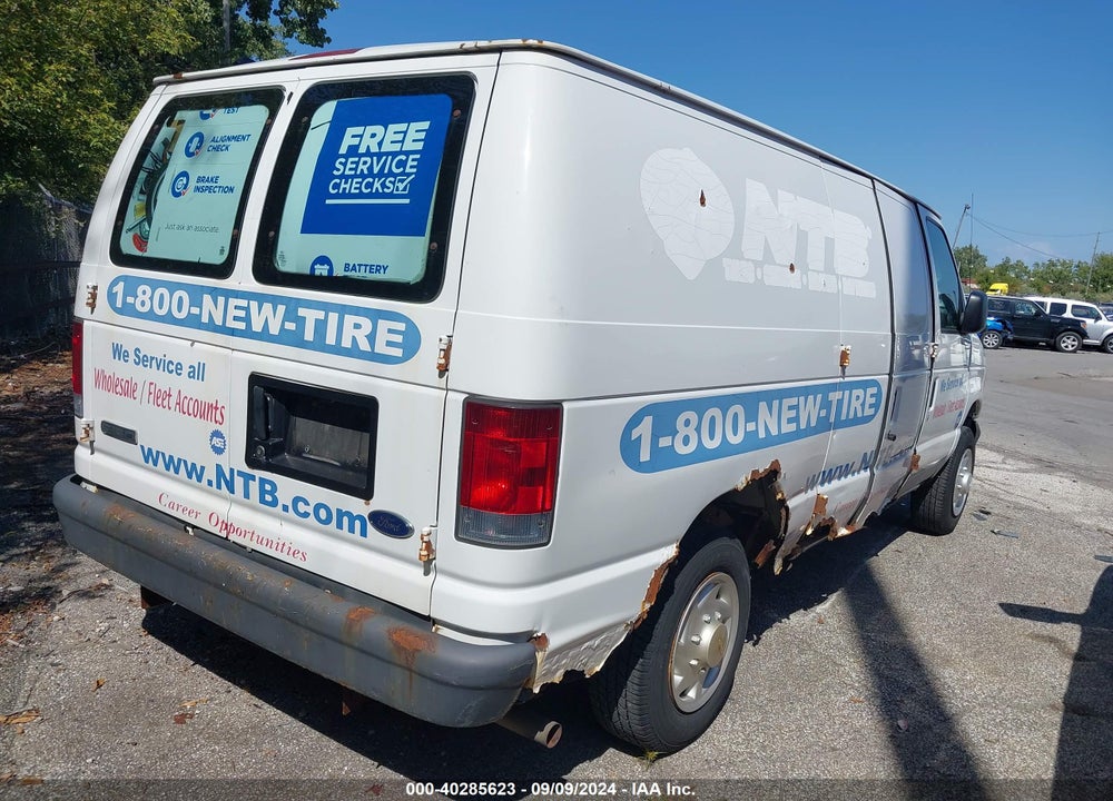 2007 FORD E-150 COMMERCIAL/RECREATIONAL VIN: 1FTNE14W47DA42167