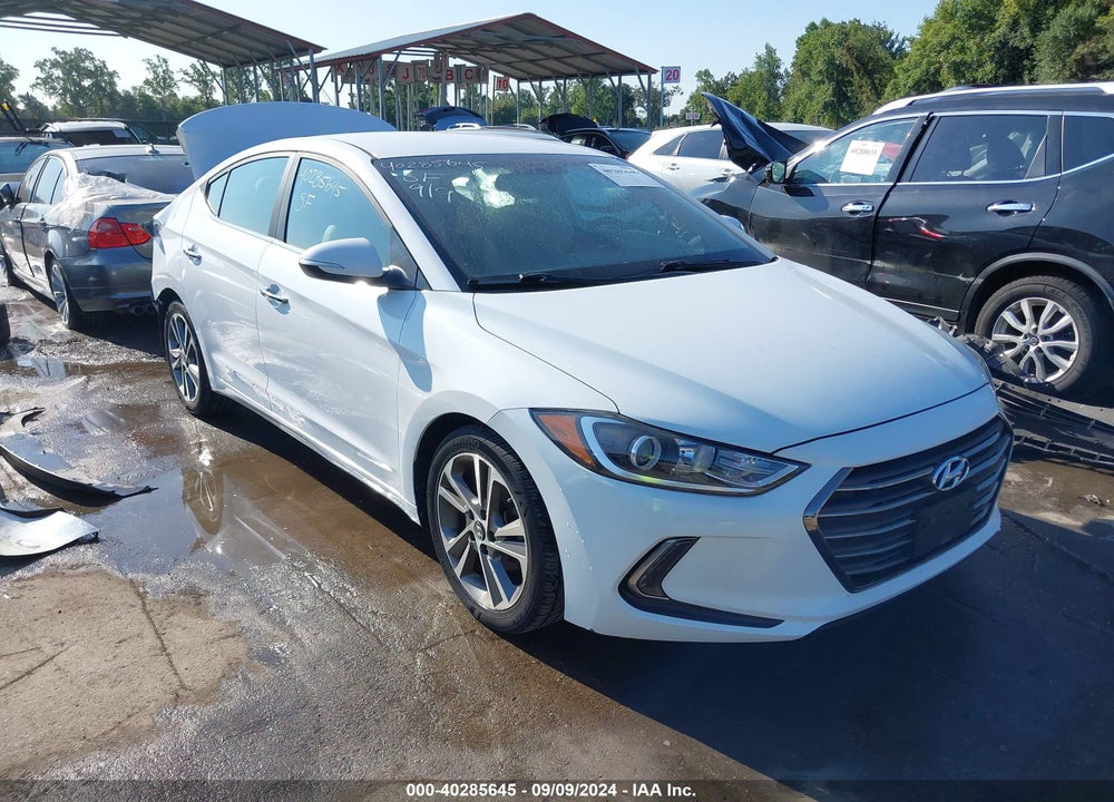 2017 HYUNDAI ELANTRA LIMITED VIN: 5NPD84LF3HH053307