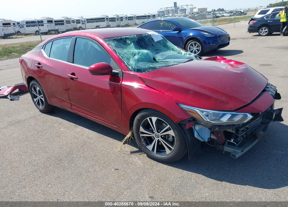 2020 NISSAN SENTRA SV XTRONIC CVT VIN: 3N1AB8CV5LY310940