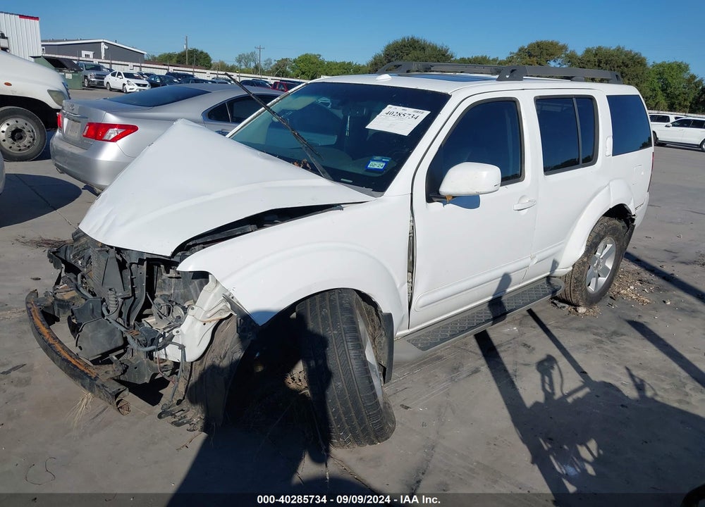 2008 NISSAN PATHFINDER SE VIN: 5N1AR18U28C610723