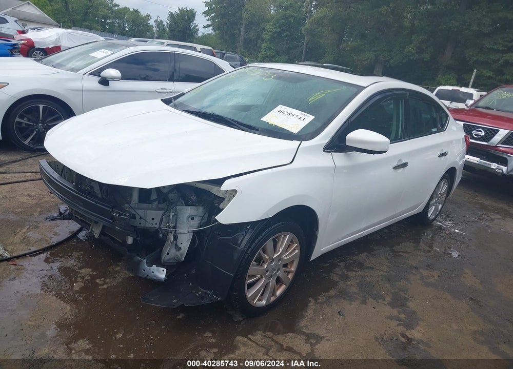 2017 NISSAN SENTRA SV VIN: 3N1AB7AP5HY318378