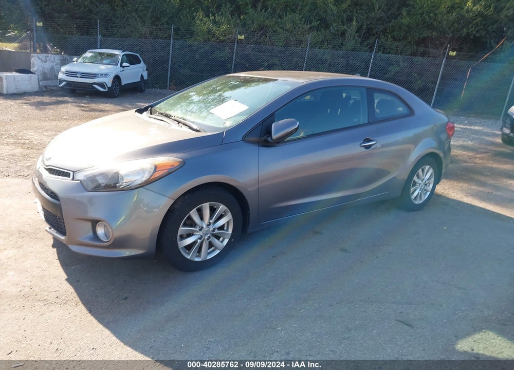 2014 KIA FORTE KOUP EX VIN: KNAFX6A89E5173326