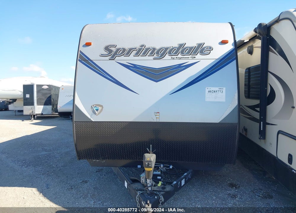 2019 KEYSTONE SPRINTER VIN: 4YDT33326K3100640