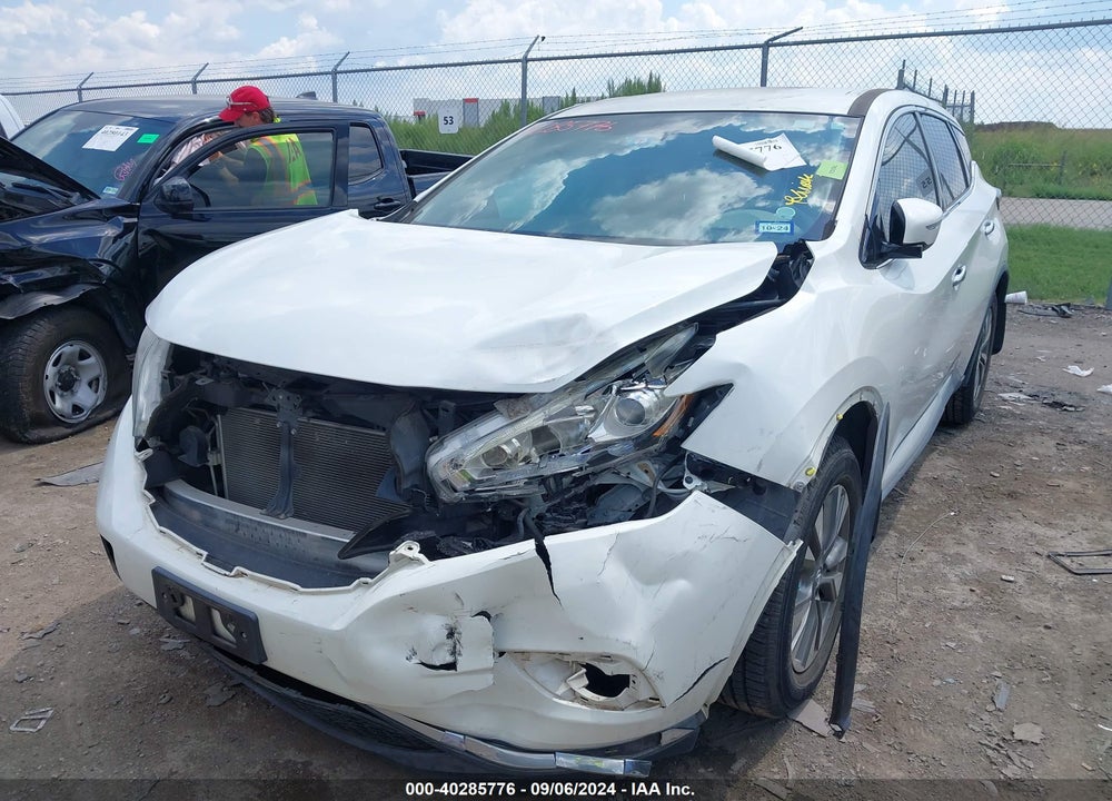 2015 NISSAN MURANO S VIN: 5N1AZ2MG5FN260849