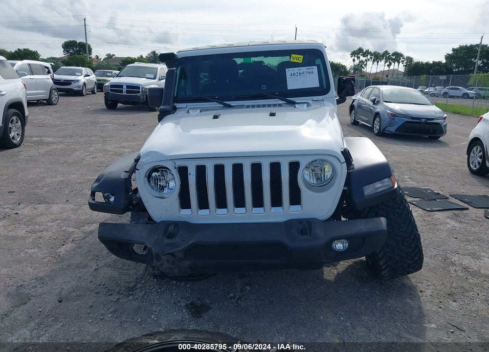 2019 JEEP WRANGLER UNLIMITED SPORT 4X4 VIN: 1C4HJXDGXKW583015