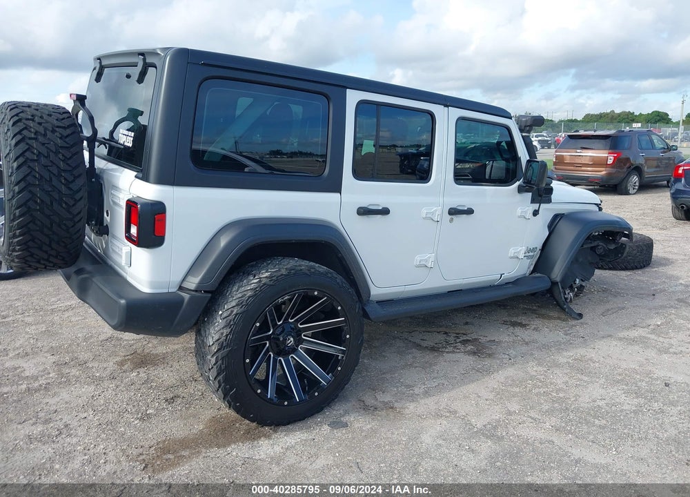 2019 JEEP WRANGLER UNLIMITED SPORT 4X4 VIN: 1C4HJXDGXKW583015