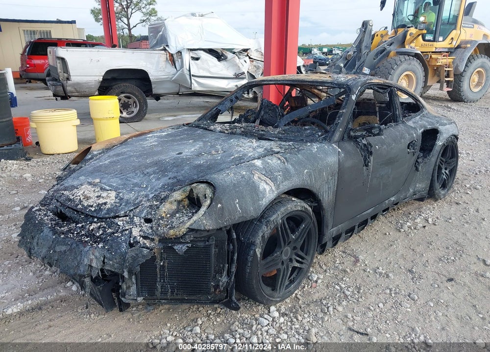 2008 PORSCHE 911 TURBO VIN: WP0AD29968S783654