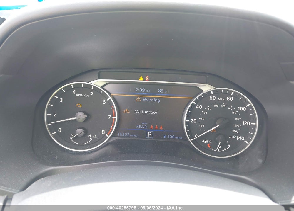 2024 NISSAN ALTIMA VIN: 1N4BL4CV5RN380022