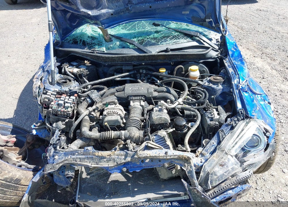 2015 SUBARU BRZ SERIES.BLUE VIN: JF1ZCAC19F9600485