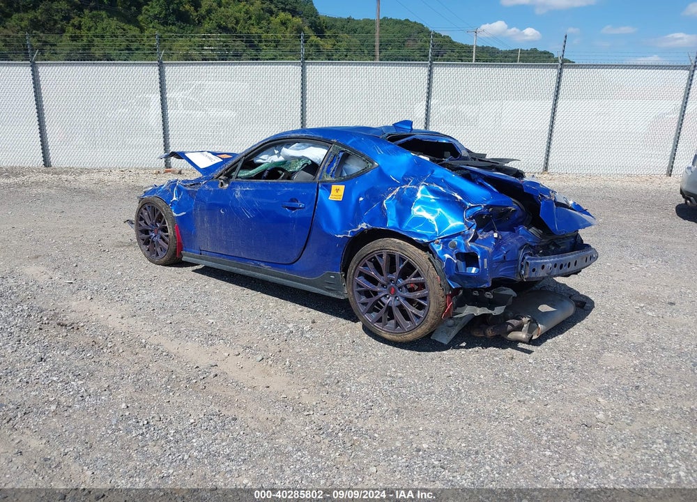 2015 SUBARU BRZ SERIES.BLUE VIN: JF1ZCAC19F9600485